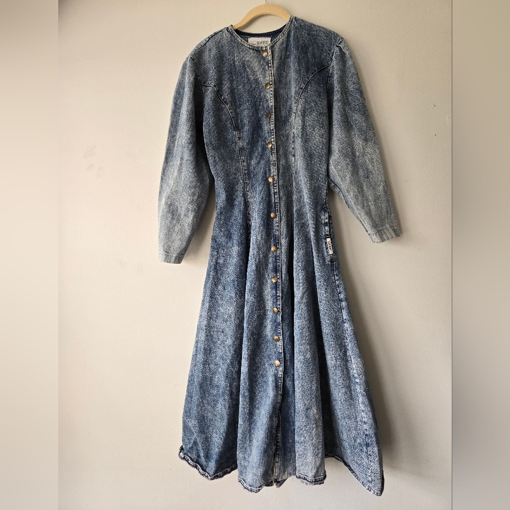 Vintage IDEAS Denim Dress Maxi